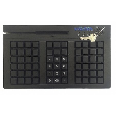 Клавиатура программируемая КВ-66-OU (черная) USB